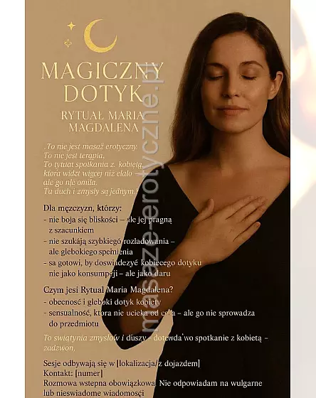 masaż  dla zdrowia sensualnego